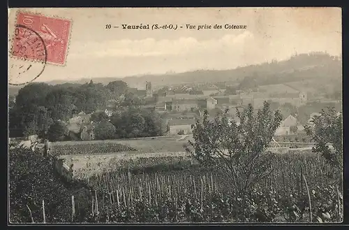 AK Vaureal, Vue prise des Coteaux