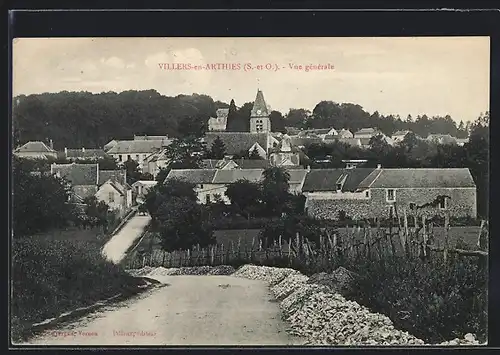 AK Villers-en-Arthies, Vue générale