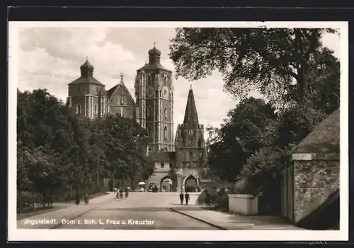 AK Ingolstadt, Dom z. Sch. L. Frau und Kreuztor