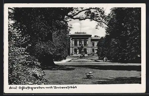 AK Kiel, Schlossgarten mit Universität