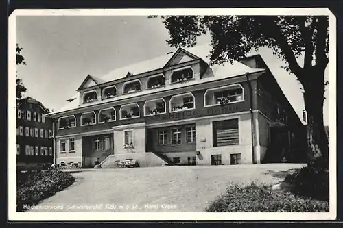 AK Höchenschwand /Schwarzwald, Hotel Krone