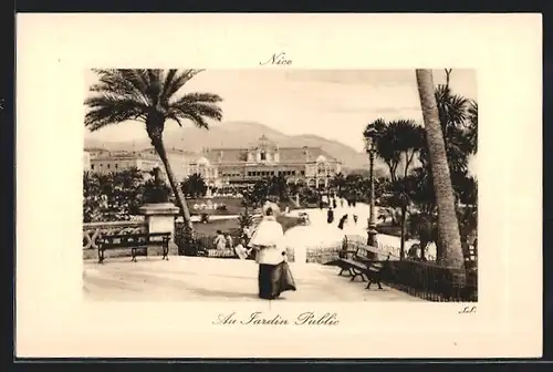 AK Nice, Au Jardin Public
