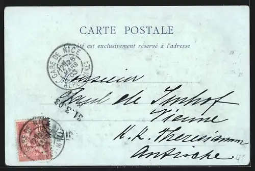 AK Cannes, Vue Générale prise de la Tour du Mont Chevalier