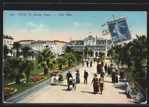 AK Nice, Le Jardin Public