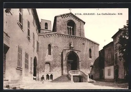 AK Grasse, La Cathédrale