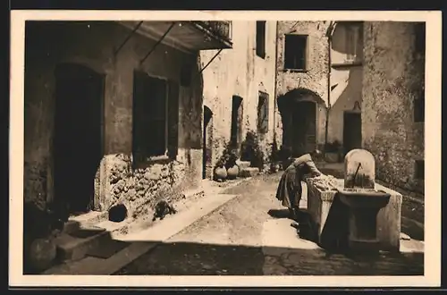 AK Saint-Paul /La Côte d`Azur, La Placette