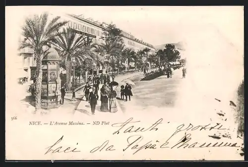 AK Nice, L`Avenue Masséna