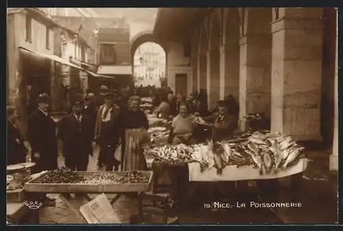 AK Nice, La Poissonnerie