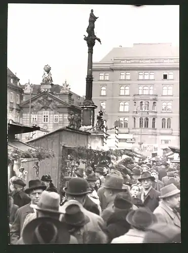 Fotografie Ansicht Wien, Christkindlmarkt am Hof