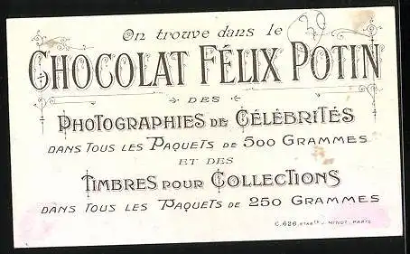 Sammelbild Chocolat Felix Potin, L`Industrie de la Laine, la Battage