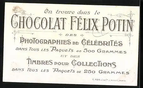 Sammelbild Chocolat Félix Potin, Fabrication du Verre, Etirage d'un Tube, Glasherstellung