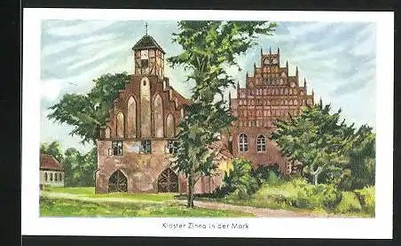 Sammelbild Dissen, Fritz Homann AG, Deutsche Klöster, 3. Kloster Zinna in der Mark