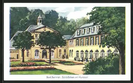 Sammelbild Fritz Homann AG, Deutsche Bäder, Schlösschen im Kursaal