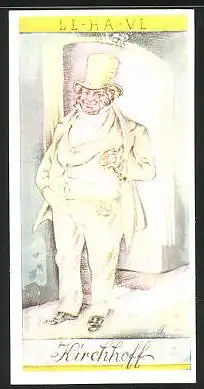 Sammelbild Le Havre Kaffee, Hamburger Originale, Kirchhoff