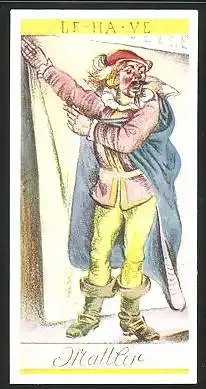 Sammelbild Le Havre Kaffee, Hamburger Originale, Mattler