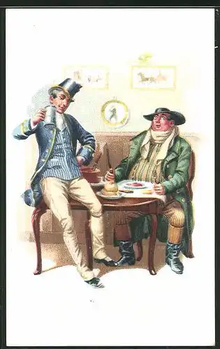 Sammelbild Packet Teas, Charles Dickens The Two Wellers