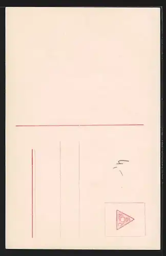 AK Prinz Alexander Ferdinand auf einem Stuhl