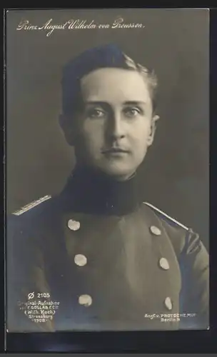 AK Prinz August Wilhelm von Preussen
