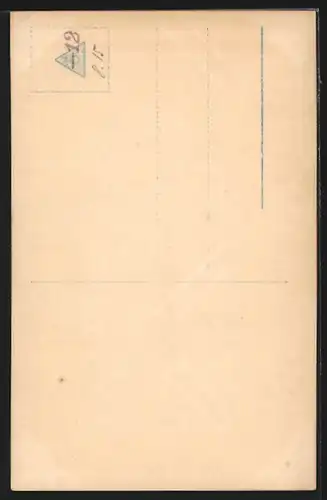 AK Prinz Alexander Ferdinand als kleines Kind mit grossem Hund