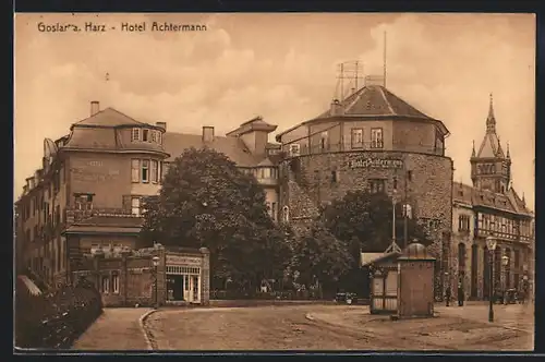 AK Goslar / Harz, Hotel Achtermann