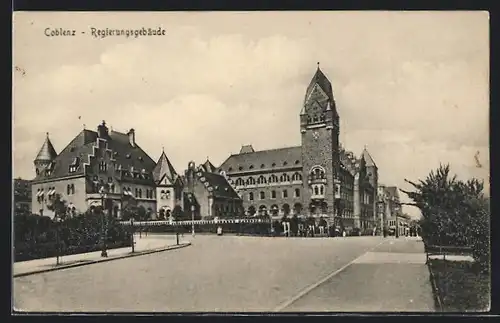 AK Koblenz, Regierungsgebäude