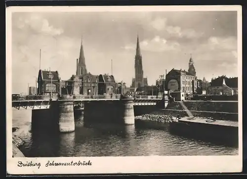 AK Duisburg, Schwanentorbrücke