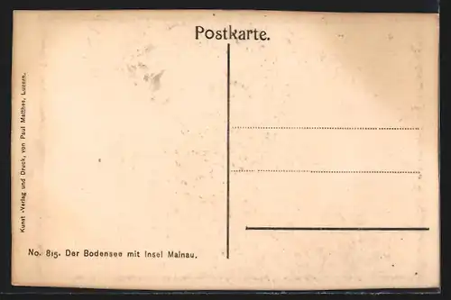 AK Mainau / Bodensee, Inselansicht