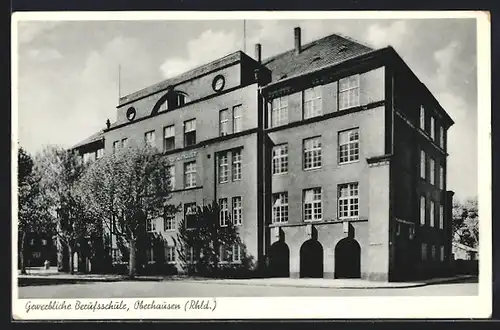 AK Oberhausen / Rhld., Gewerbliche Berufsschule