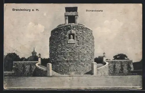 AK Brandenburg a. H., Bismarckwarte