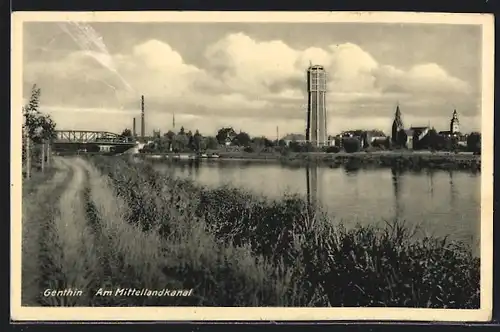 AK Genthin, Partie am Mittellandkanal