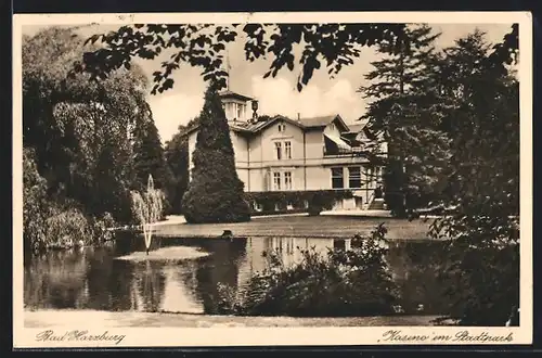 AK Bad Harzburg, Kasino im Stadtpark