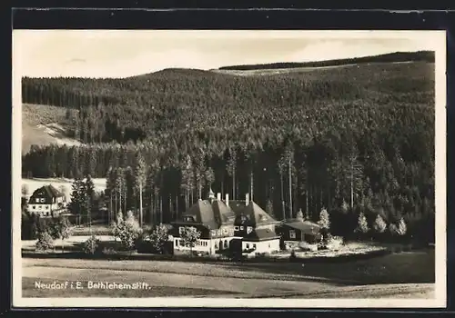 AK Neudorf i. E., Bethlehemstift am Waldrand