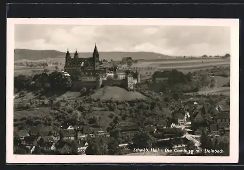 AK Schwäb. Hall, Comburg mit Steinbach