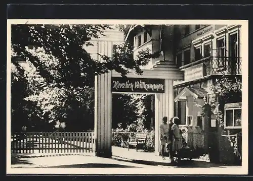 AK Müritz, Eingang Haus Elisabeth