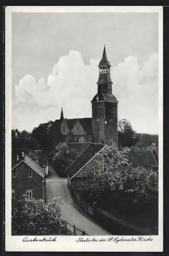 AK Quakenbrück, an der St. Sylvester Kirche