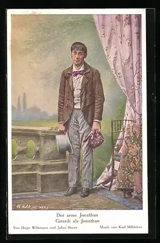 AK Schauspieler Girardi als Jonathan in dem Film Der arme Jonathan
