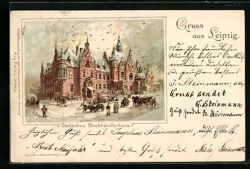 Lithographie Leipzig, Deutsches Buchhändlerhaus