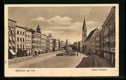 AK Mühldorf, Unterer Stadtplatz