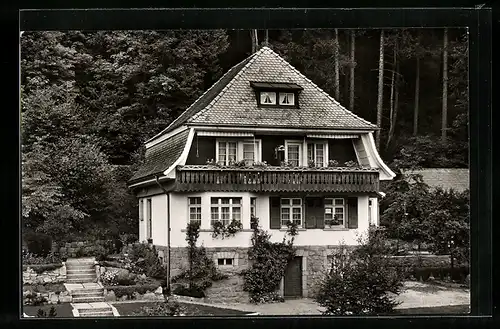 AK Sankt Blasien / Schwarzwald, Hotel-Pension Haus Mehl, Dr. Determann Weg 3