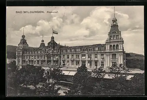 AK Bad Wildungen, Hotel Fürstenhof