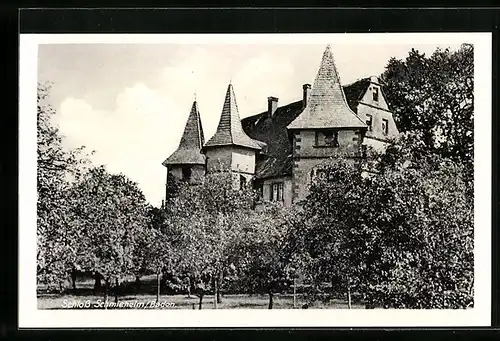 AK Schmieheim / Baden, Schloss Schmieheim