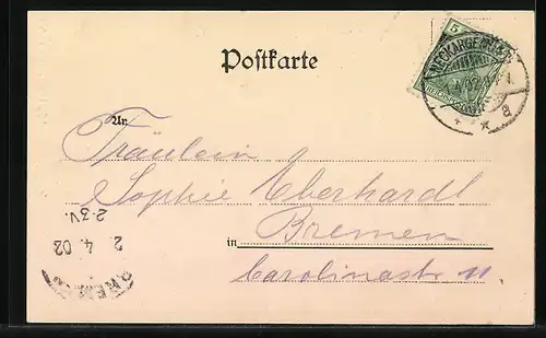 AK Neckargemünd, Hotel Kümmelbacher Hof, Ortsansicht aus der Vogelschau