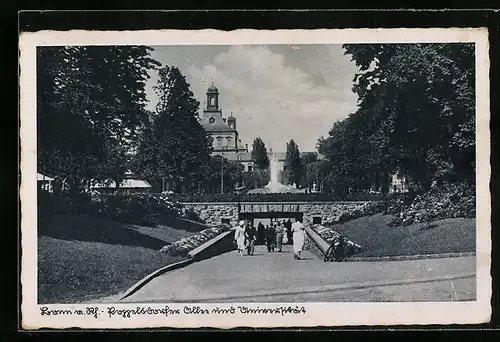 AK Bonn, Poppelsdorfer Allee und Universität