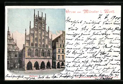 AK Münster i. W., Rathaus