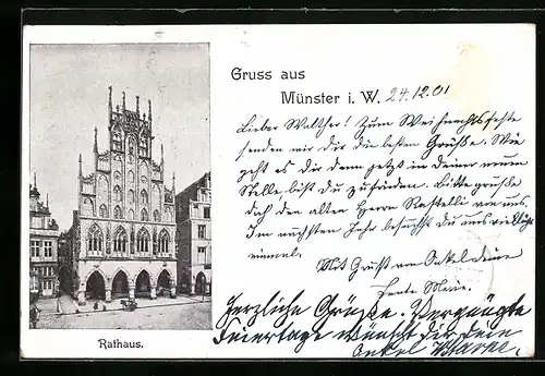 AK Münster i. W., Rathaus