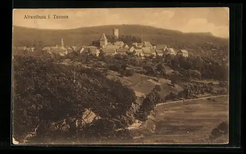 AK Altweilnau i. Taunus, Teilansicht