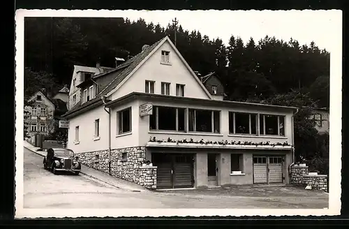 AK Schmitten / Taunus, Hotel-Pension Freund