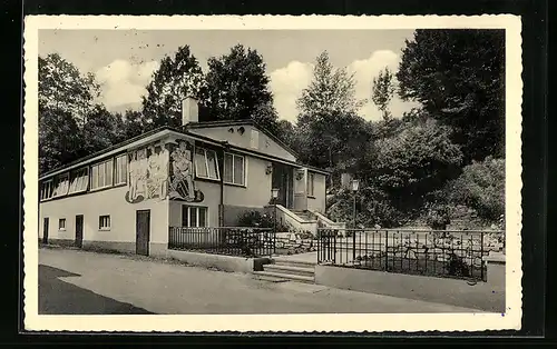 AK Emmershausen / Ts., Schulungs- und Erholungsheim Ton-Steine-Erden Emmershäuser Mühle