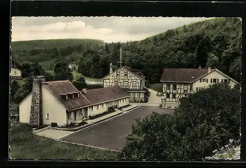 AK Emmershausen / Taunus, Emmershäuser Mühle, Schulungs- und Erholungsheim I. G. Bau-Steine-Erden