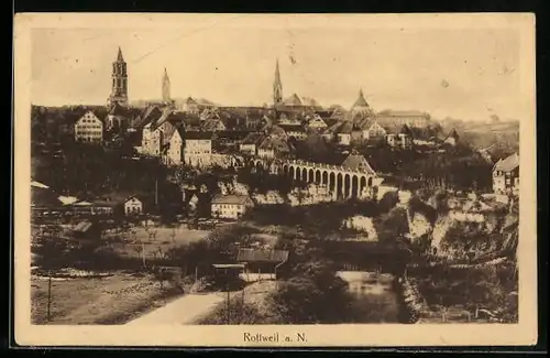 AK Rottweil a. N., Gesamtansicht